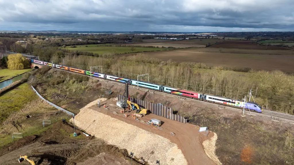 Bury 9 Drone survey of land development