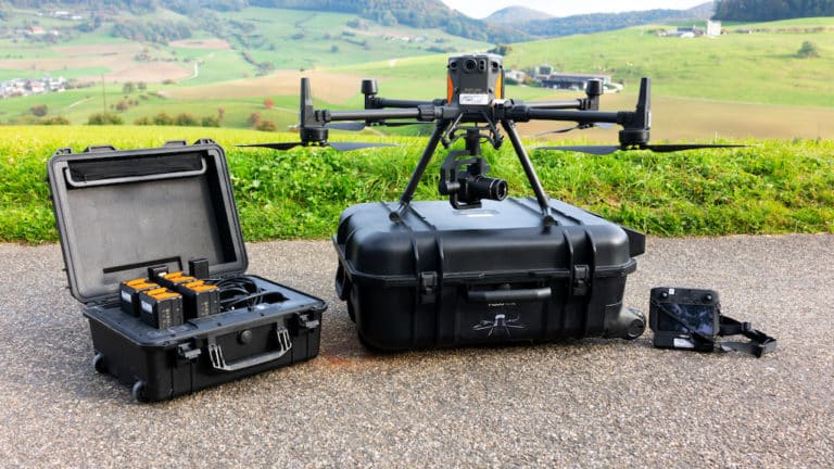 Drone surveying equipment