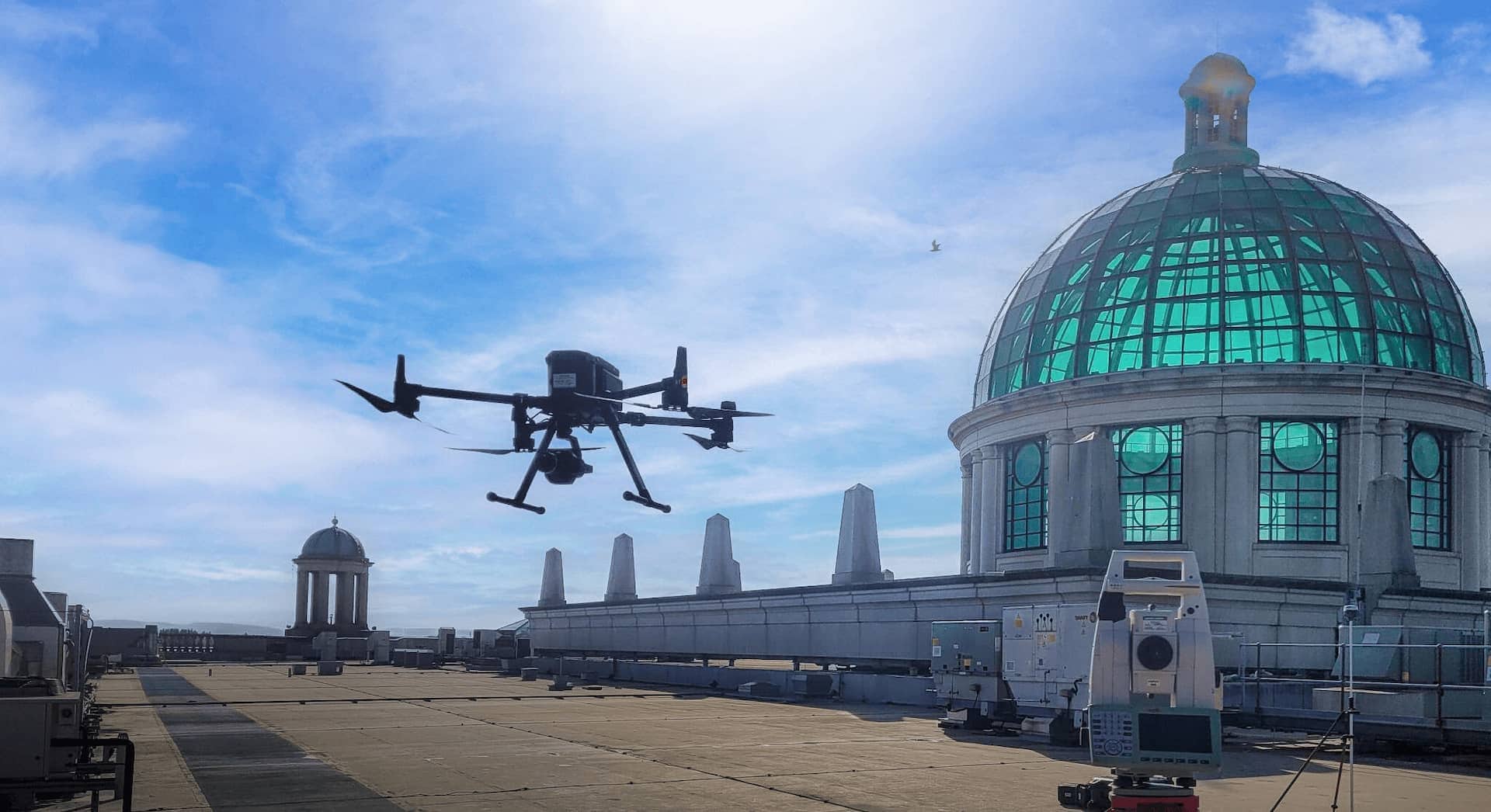 Drone Surveys image whilst doing RICS stanadards