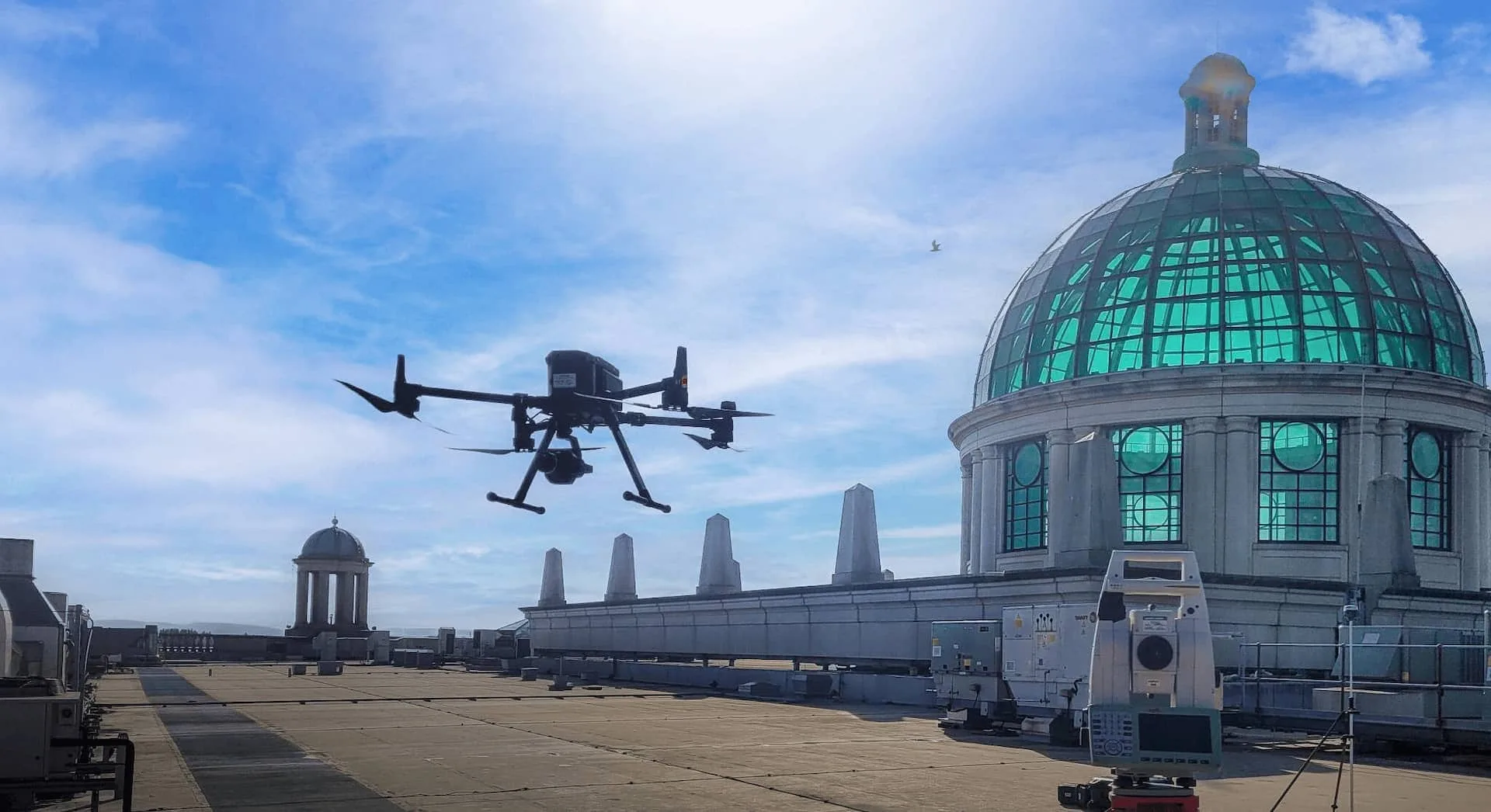 Drone Surveys image whilst doing RICS stanadards
